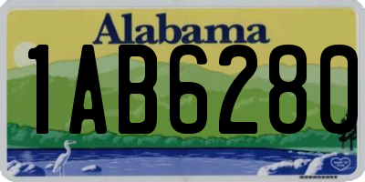 AL license plate 1AB6280