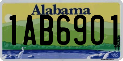 AL license plate 1AB6901