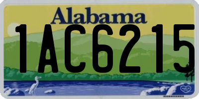 AL license plate 1AC6215