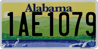 AL license plate 1AE1079