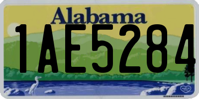 AL license plate 1AE5284