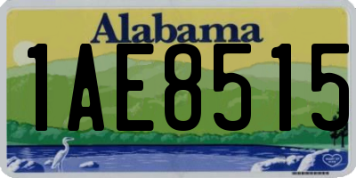 AL license plate 1AE8515
