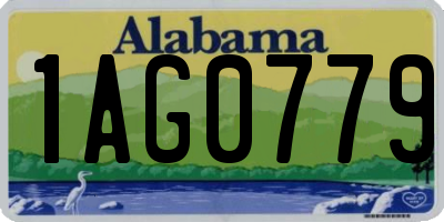 AL license plate 1AG0779