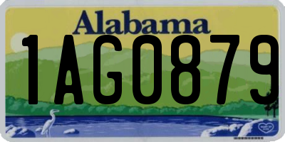 AL license plate 1AG0879