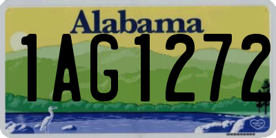 AL license plate 1AG1272