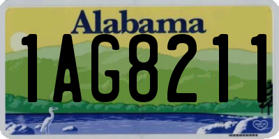 AL license plate 1AG8211