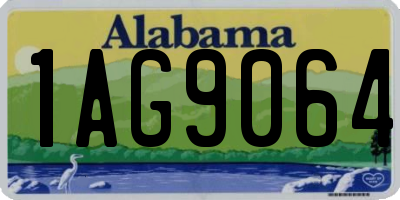 AL license plate 1AG9064