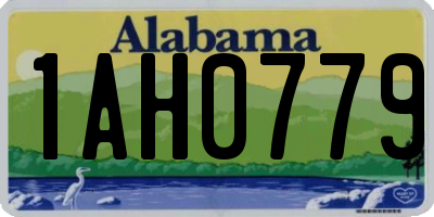 AL license plate 1AH0779