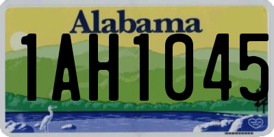 AL license plate 1AH1045