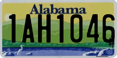 AL license plate 1AH1046