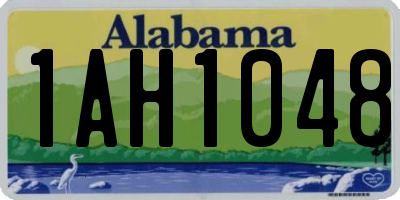 AL license plate 1AH1048