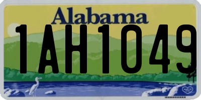 AL license plate 1AH1049