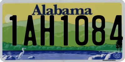 AL license plate 1AH1084