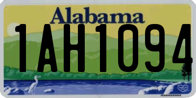 AL license plate 1AH1094