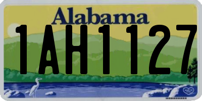 AL license plate 1AH1127
