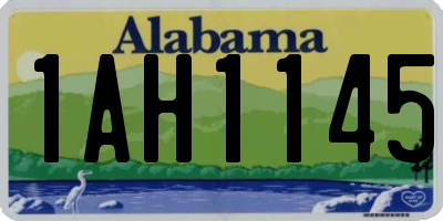 AL license plate 1AH1145
