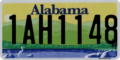 AL license plate 1AH1148