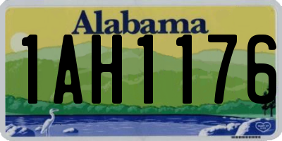 AL license plate 1AH1176