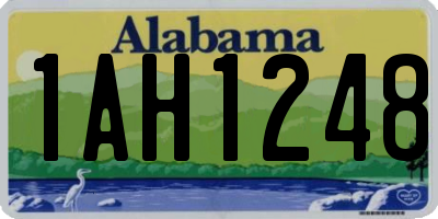 AL license plate 1AH1248