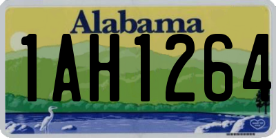 AL license plate 1AH1264