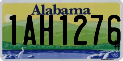 AL license plate 1AH1276