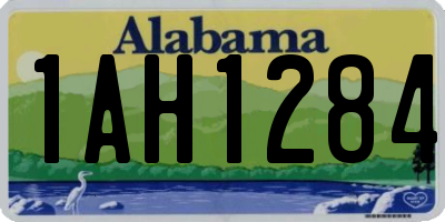 AL license plate 1AH1284