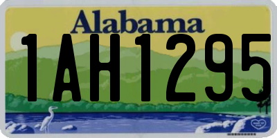 AL license plate 1AH1295