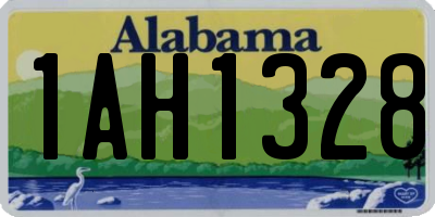 AL license plate 1AH1328