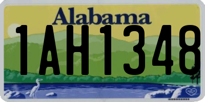 AL license plate 1AH1348