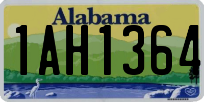 AL license plate 1AH1364