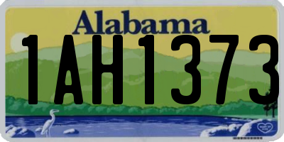 AL license plate 1AH1373