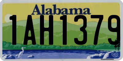 AL license plate 1AH1379