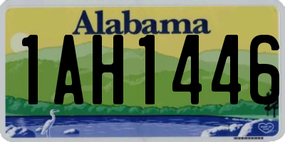 AL license plate 1AH1446