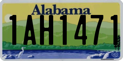 AL license plate 1AH1471