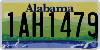 AL license plate 1AH1479