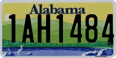 AL license plate 1AH1484