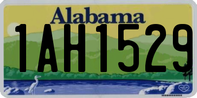 AL license plate 1AH1529