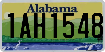AL license plate 1AH1548