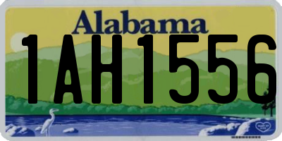 AL license plate 1AH1556