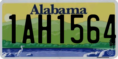 AL license plate 1AH1564