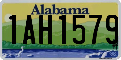 AL license plate 1AH1579