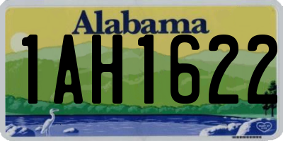 AL license plate 1AH1622