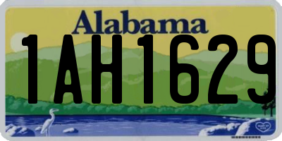 AL license plate 1AH1629