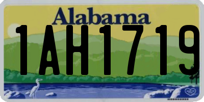 AL license plate 1AH1719