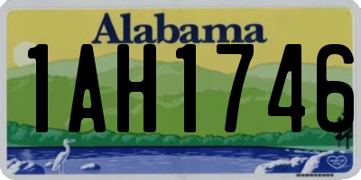 AL license plate 1AH1746