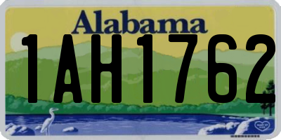 AL license plate 1AH1762