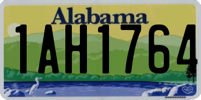 AL license plate 1AH1764