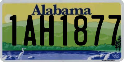AL license plate 1AH1877