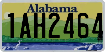 AL license plate 1AH2464