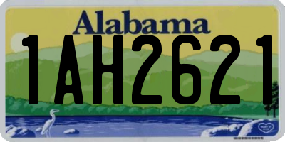 AL license plate 1AH2621